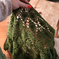 Botanische Sjaal PDF Patroon